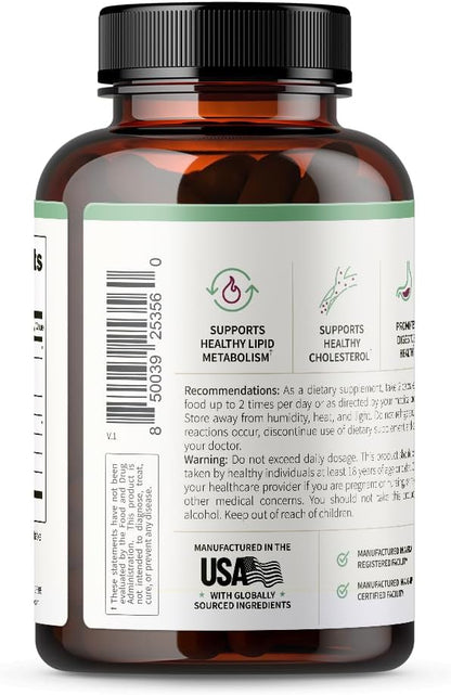 Snap Supplements Cholesterol Health 60 Capsules
