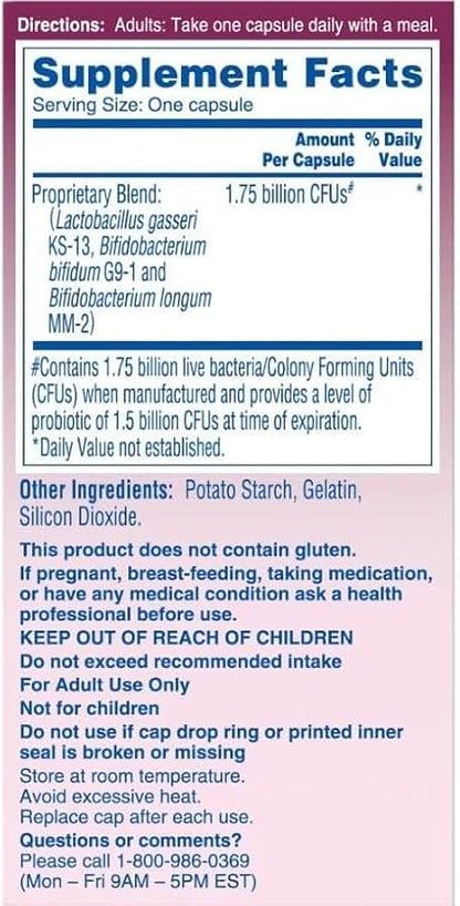 Phillips' Colon Health Probiotic Capsules, 30 3