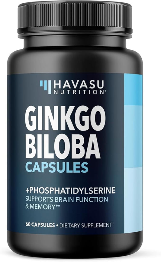 Ginkgo Biloba 120mg 60 Non-GMO