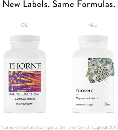 Thorne Research - Magnesium Citrate -to 90 Capsules