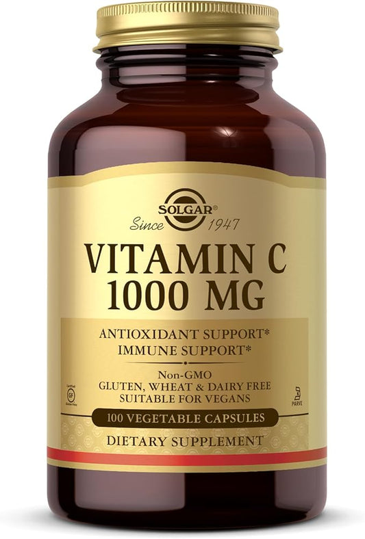 Solgar Vitamin C 1000 mg, 100 100 Servings
