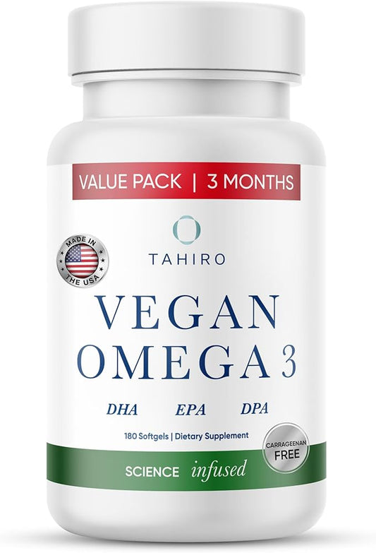 Vegan Omega-3 Softgels 1000mg
