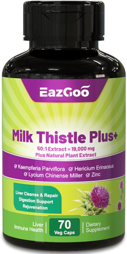 Milk Thistle Extract 380 mg, 80% 140 Veggie