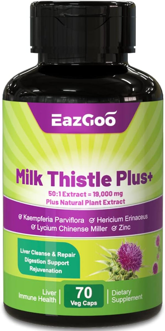 Milk Thistle Extract 380 mg, 80% 140 Veggie