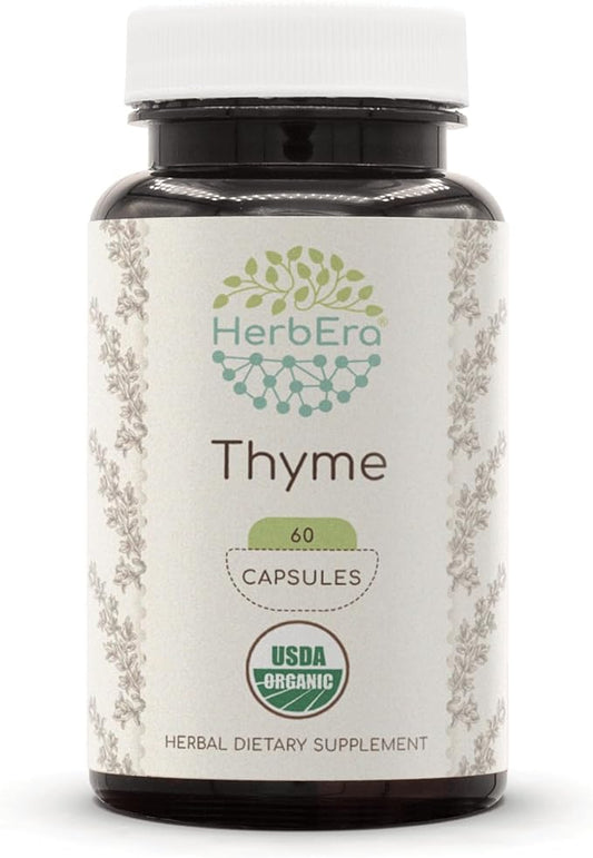 Thyme USDA Organic 60 Capsules (60 Capsules)