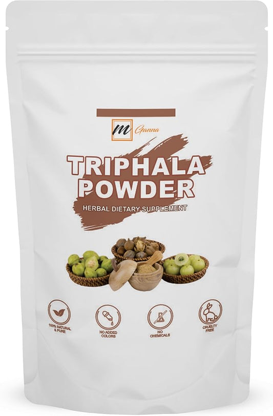 100% Natural Triphala Powder for Glowing 227 GMS 0.5 LBS