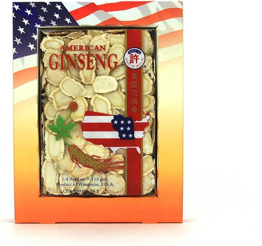 Hsu's Ginseng SKU 126LL-4 4oz Box, B078P2DM1S
