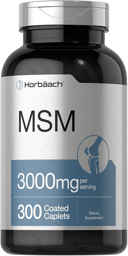 Horbäach MSM Supplement 3000mg | 300 Coated