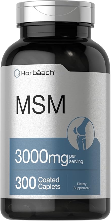 Horbäach MSM Supplement 3000mg | 300 Coated