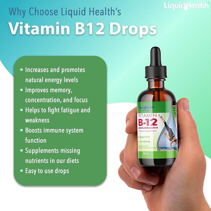 Liquid Health Products Vitamin B-12, 2 Fluid Ounce