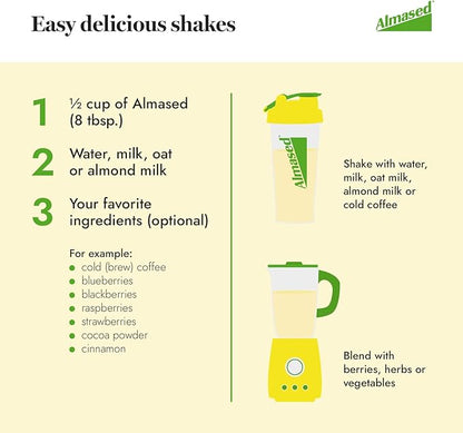 Almased Meal Replacement Shake 6 Pack Free,17.6 oz (6 Pack)