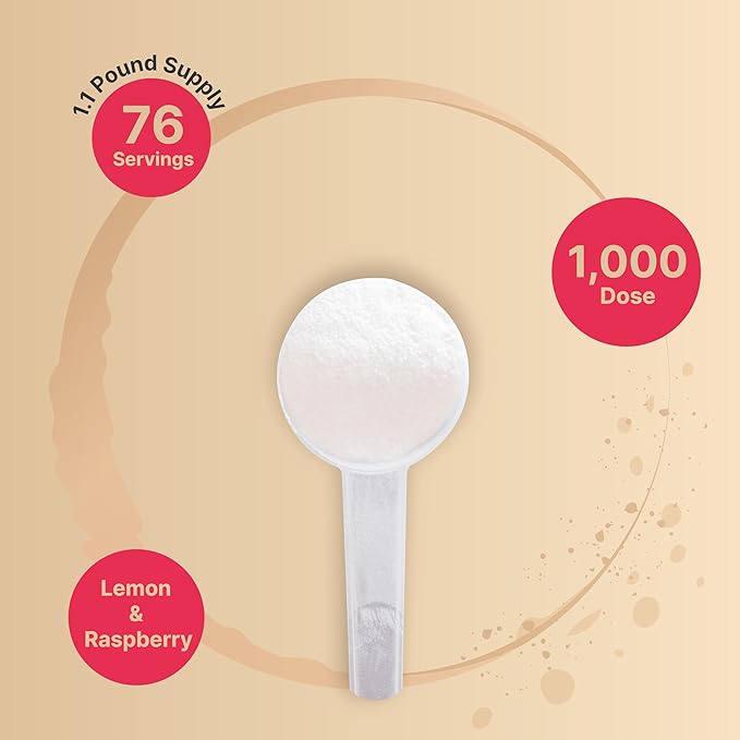Electrolytes Powder No Sugar, 500g(76 Servings) | Keto Fast Hydration Powder, Carnivore-Friendly Electrolyte - 1000mg High Potassium, Minerals & Coconut Water - Raspberry Lemonade Flavor