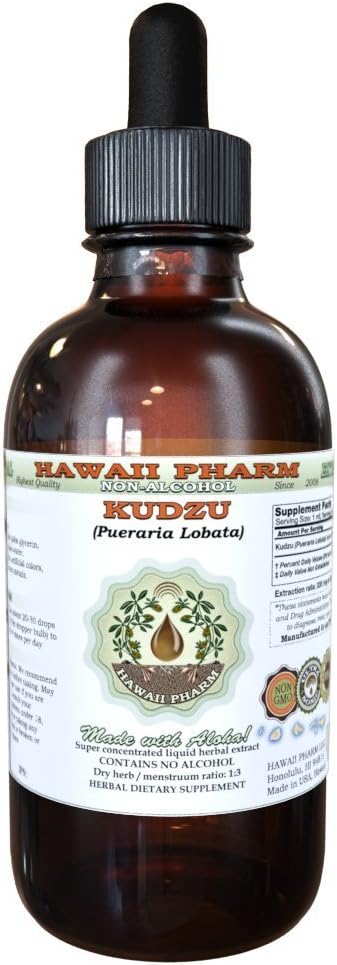 Kudzu Alcohol-Free Liquid Extract, Organic Kudzu 4 oz