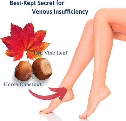 Red Vine Leaf extract 1300mg/serving *USA 60 Capsules (30 servings)