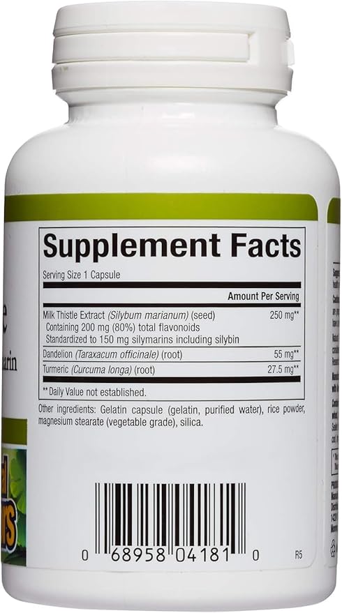 Natural Factors Milk Thistle Extract 250 90 CT