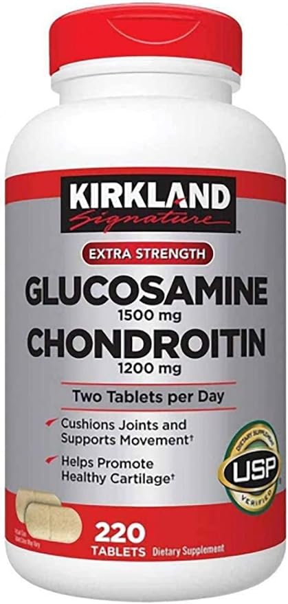 Signature Extra Strength Glucosamine 1500mg/Chondroitin 1200mg Sulfate 220 Tabletss 1)