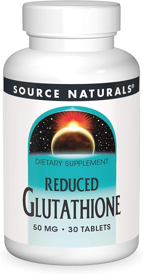 Source Naturals Glutathione, Supplement For Liver 50mg - 30 Tablets