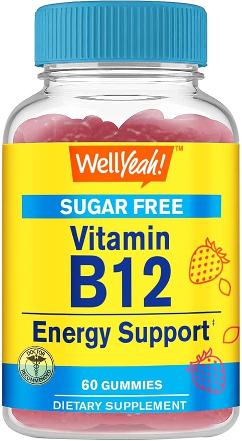 Vitamin B12 1000mcg Sugar Free Gummies 60 Count
