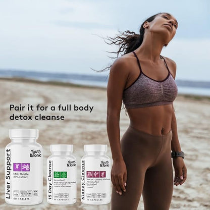 Youth & Tonic Liver Detox Cleanse 60 Herbal