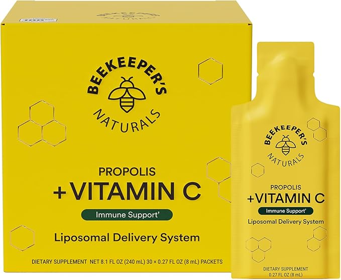 Beekeeper's Naturals Propolis Liposomal with Vitamin 30 Ct