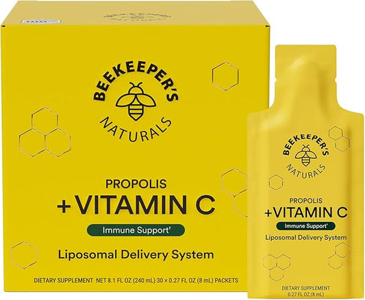 Beekeeper's Naturals Propolis Liposomal with Vitamin 30 Ct