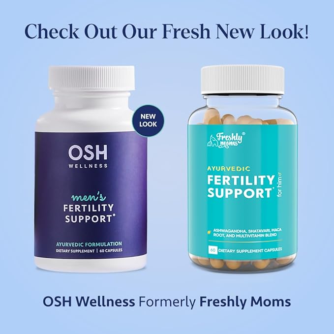 Osh Wellness Men's Fertility Support CoQ10 & 60 Count