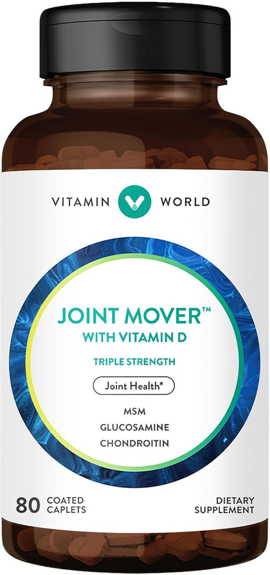 Vitamin World Triple Strength Joint Mover 80 Caplets,