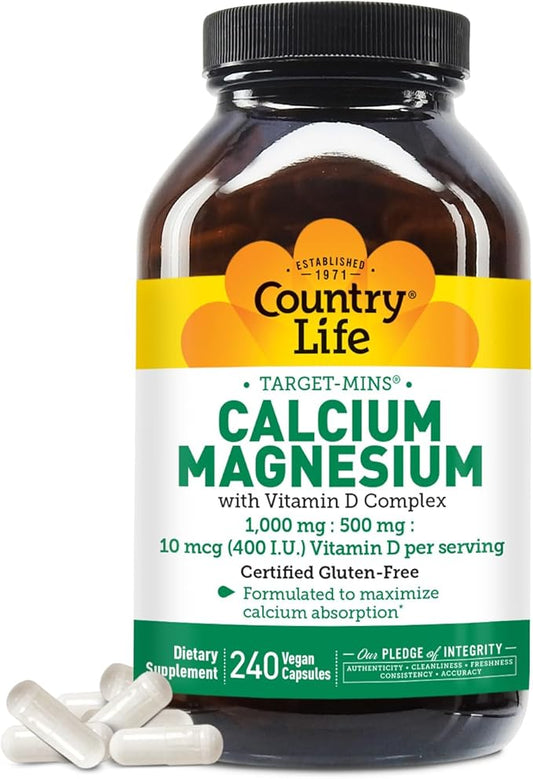 Country Life Target-Mins Calcium Magnesium