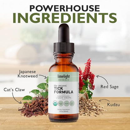 The Organic Tick Formula: Enhanced Immune 60 Servings