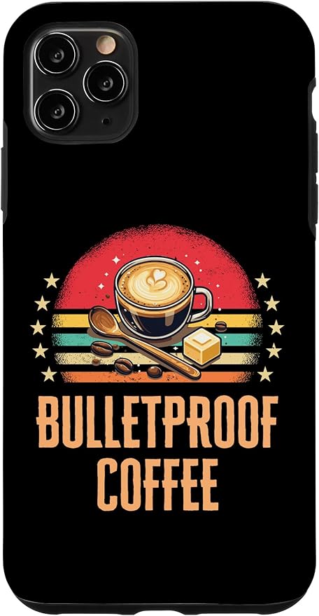 iPhone 11 Pro Max Bulletproof Coffee Retro Roast Vintage Coffee Case