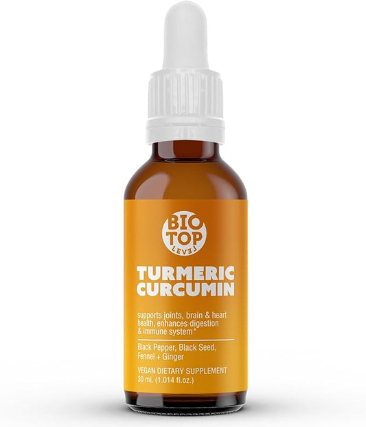 Liquid Turmeric Curcumin Plus Natural Organic