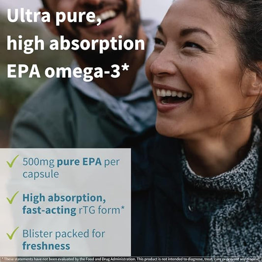 10 x Pharmepa Restore, 1000mg Pure Omega-3, Triple 1-Month Supply, 60 softgels