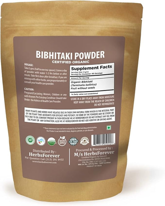 Bibhitaki Powder – Terminalia Bellerica – 454 GMS