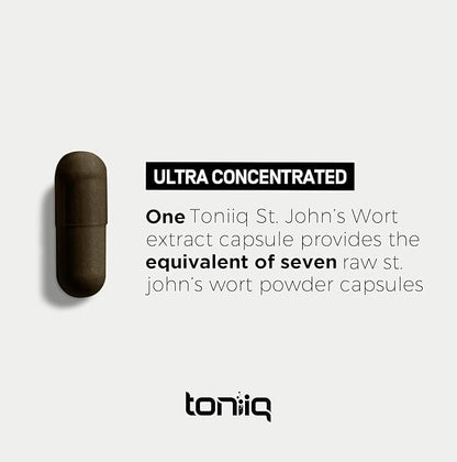 1,000mg Ultra High Strength St. John's 7X Concentrated 0.3% Hypericin 120 Capsules