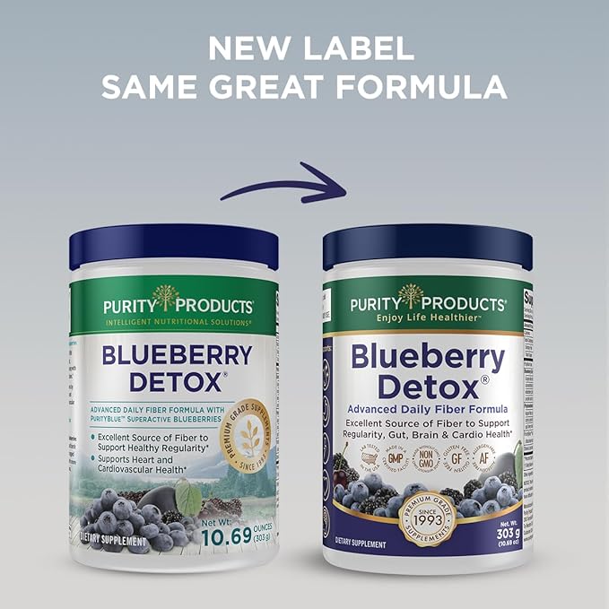 Purity Products Advanced Blueberry Detox Daily 6 Grams 30 Servings