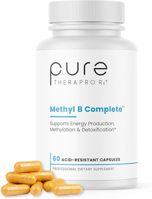 Methyl B Complete 60 Vegetable 5-MTHF (Active B12), B2, B2, B6, B6, and