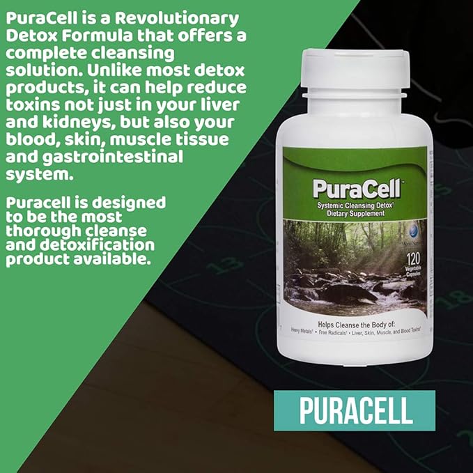 PuraCell Detox Maximum Strength Cleanse Supplement (120 Count)