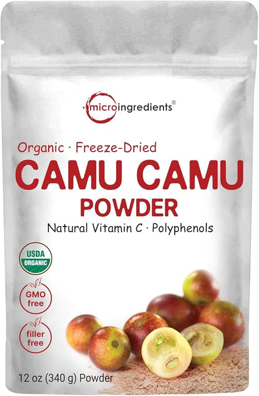 Organic Camu Camu Powder, 12 oz