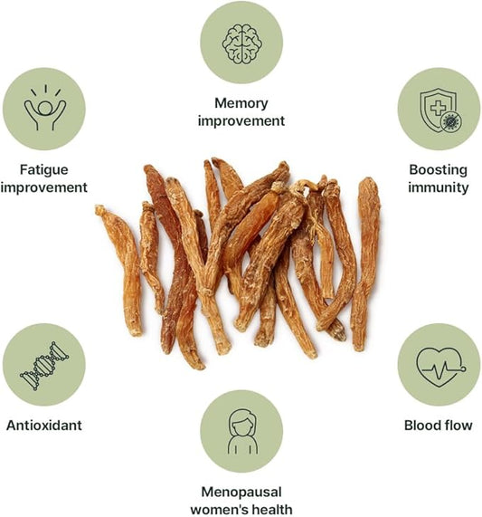Korean Red Ginseng Sticks –Premium Red 25mg] 30P) 30P)