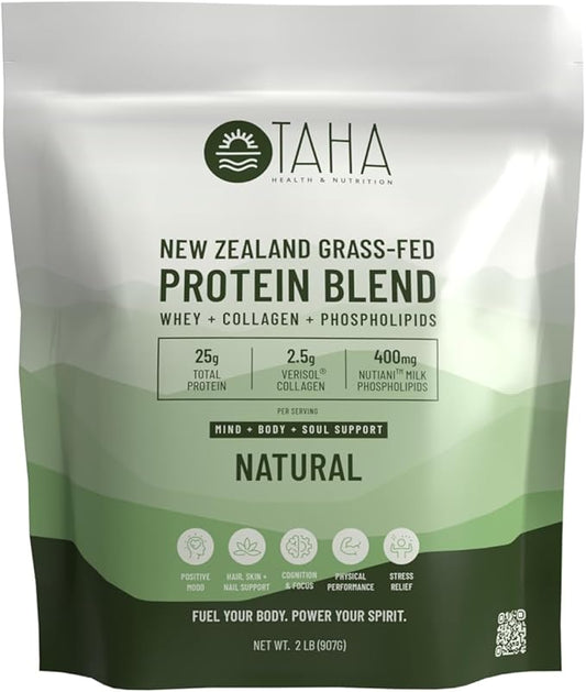 Taha Health & Nutrition Mind+Body+Soul Support 25g of 400mg Milk 2LB