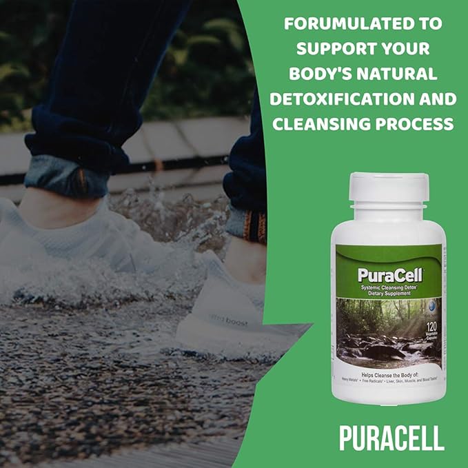 PuraCell Detox Maximum Strength Cleanse Supplement (120 Count)