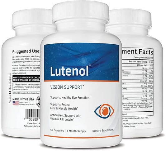 | Natural Vision Support Supplement 60 Capsules
