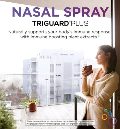 TriGuard Plus Colloidal Silver Nasal Spray 2 oz 60ml, Made