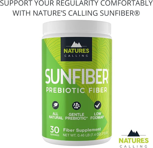 NATURE'S CALLING All-Natural Fiber Supplement 30 Servings (7.4 oz)