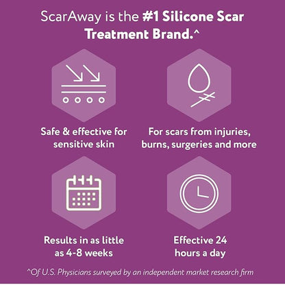 ScarAway Silicone Scar Gel, Helps Improve 10g (0.35 (0.35 Oz)