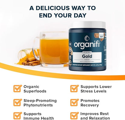 Organifi Gold - Natural Calming Turmeric 30 Servings
