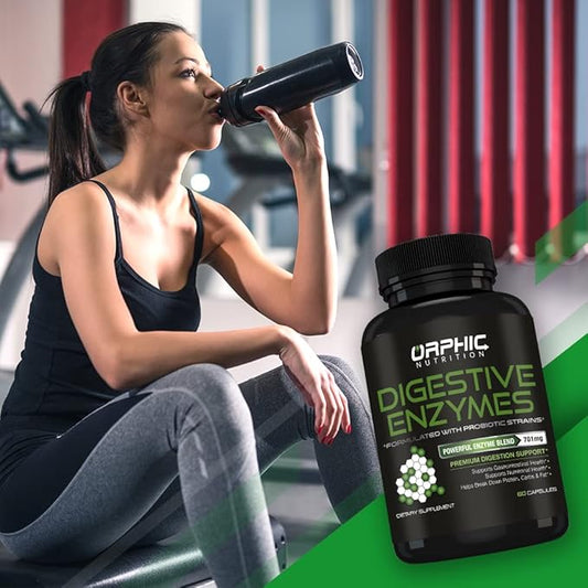 ORPHIC NUTRITION Digestive Enzyme 60 Capsules