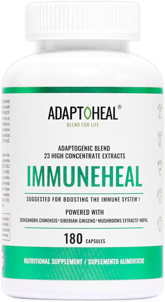 Immuneheal – Adaptogen, Immune System Booster (180 Capsules)