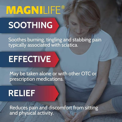 MagniLife Leg & Back Pain Relief, 125 Quick-Dissolve