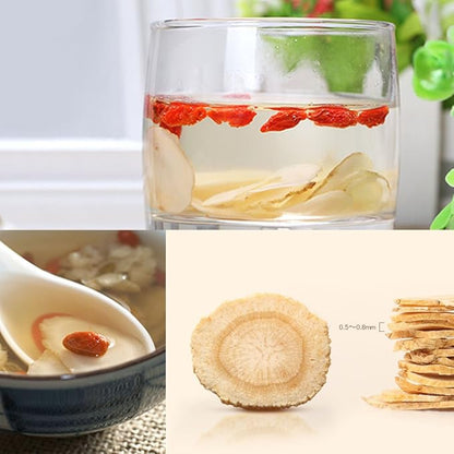 2 Boxes of American Wisconsin Ginseng Slices 8 Oz.